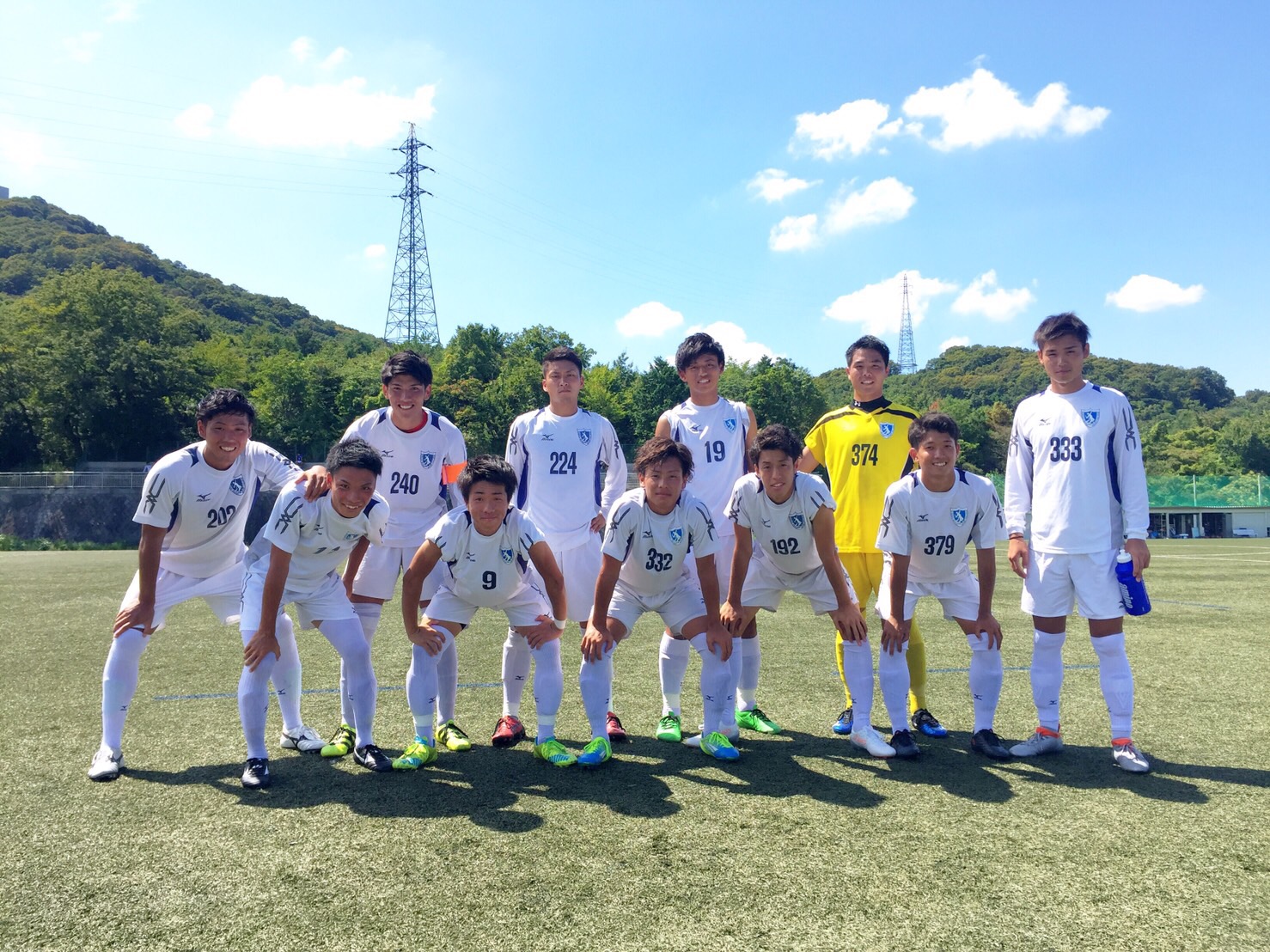 関西大学体育会サッカー部練習用ジャージ、ピステ UNITEDFC 練習着 ピステ