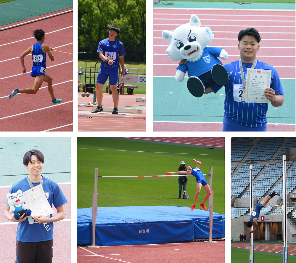 陸上競技部】関西インカレで躍進！初のフィールド＆混成W優勝